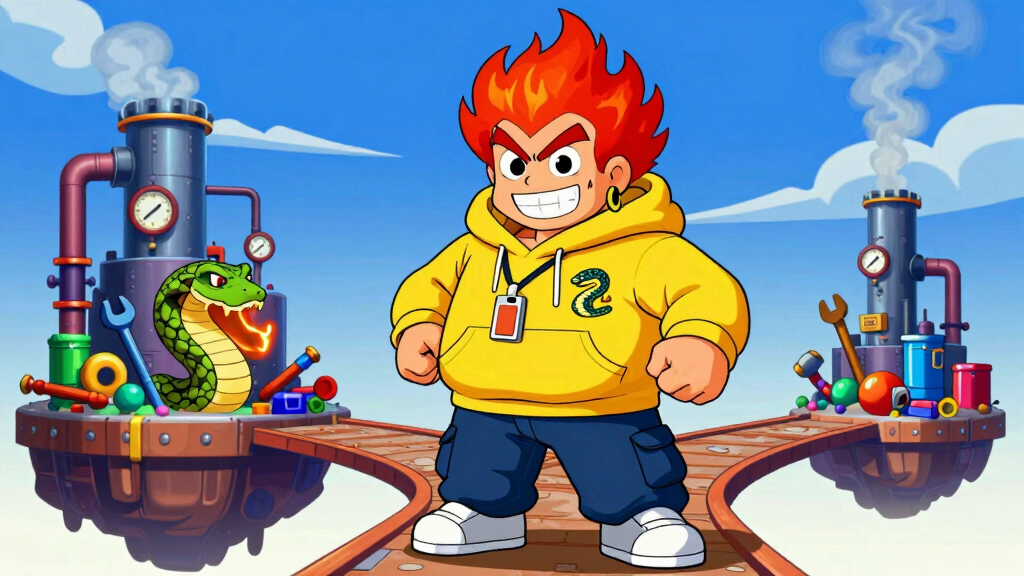 Developer on bridge connecting Python platform to system tools