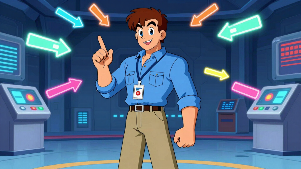 API Alex surrounded by command flag shapes