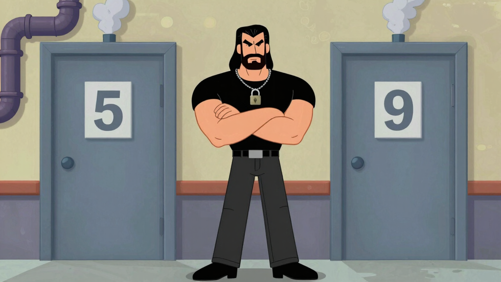 Stack Trace Steve with padlock key