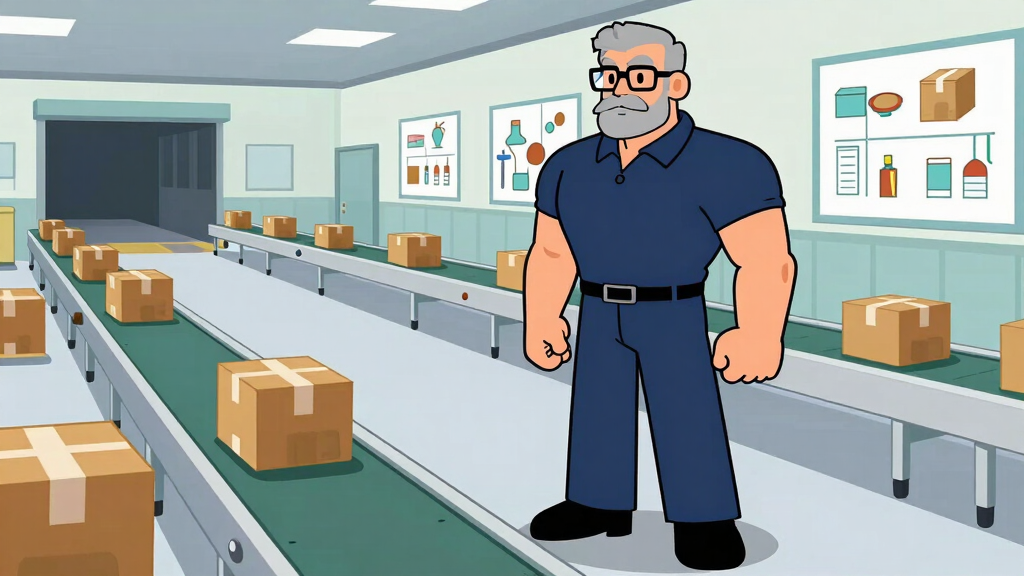 Sudo Sam overseeing assembly line