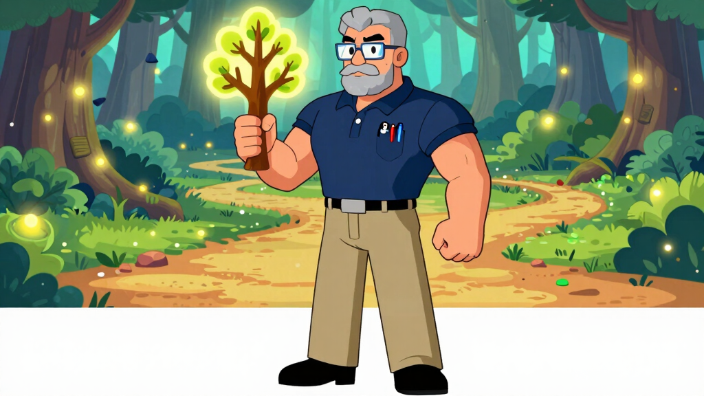 Sudo Sam placing new branches on glowing tree structure