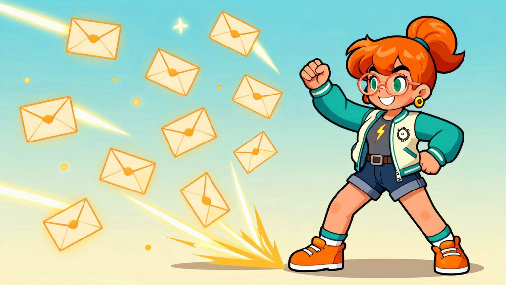 Cache Katie launching bulk emails simultaneously