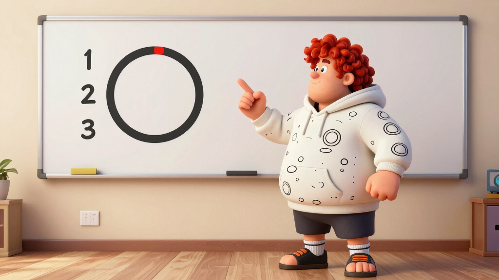 Loop Larry watching retry attempts on a whiteboard