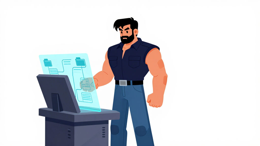 Sudo Sam at pipeline control panel with data streams flowing into result tables