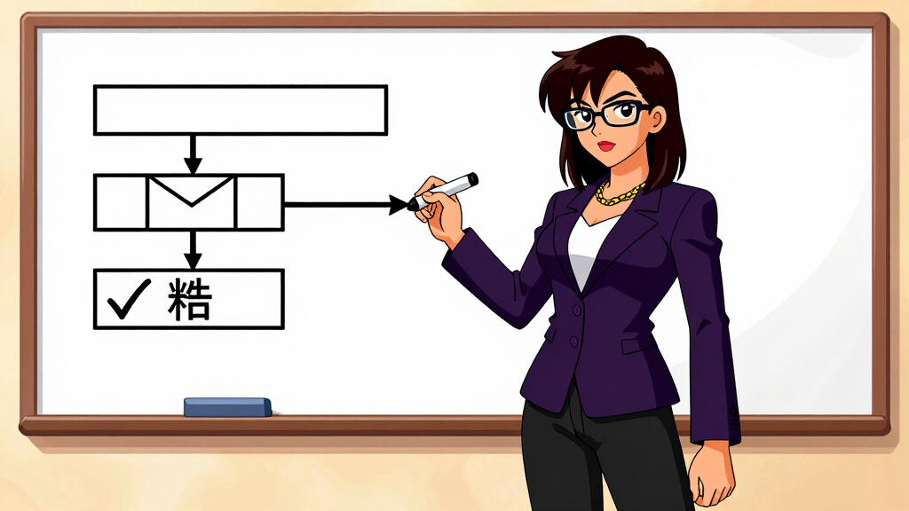 Debug Dee pointing at a whiteboard diagram showing LazyAttribute field relationships