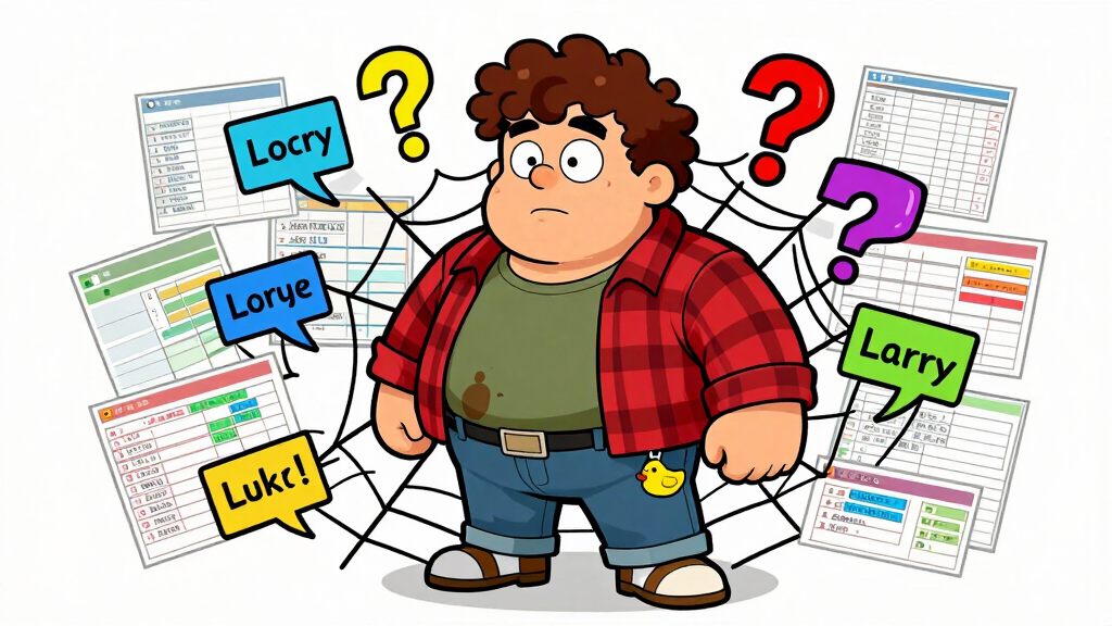 Confused developer surrounded by mismatched data types and NaN values