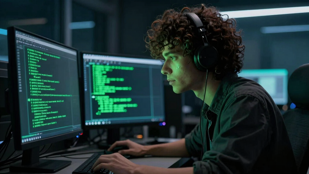 Developer reviewing structured Prefect log output in terminal with timestamps