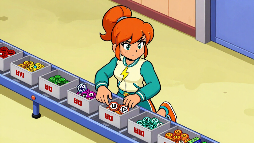 Cache Katie sorting UUID tokens and Enum chips into JSON output boxes